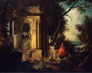 Lajoue Jaques Scene in a Park  - Hermitage